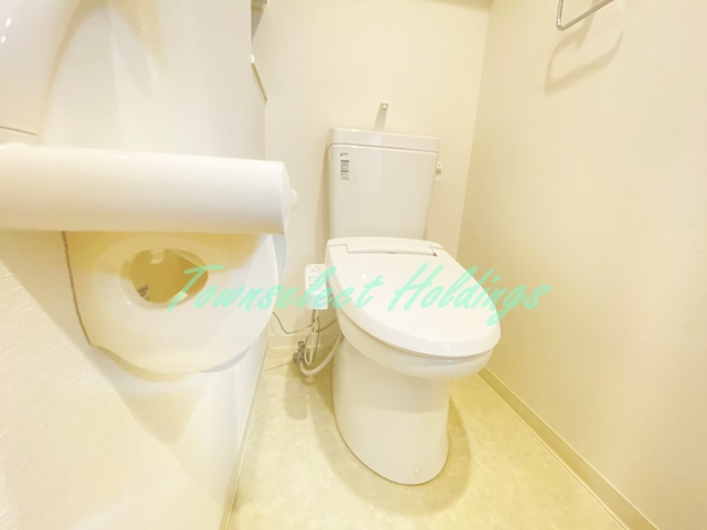 鎌倉市大船１丁目の賃貸マンションのトイレ|清潔感のあるトイレです