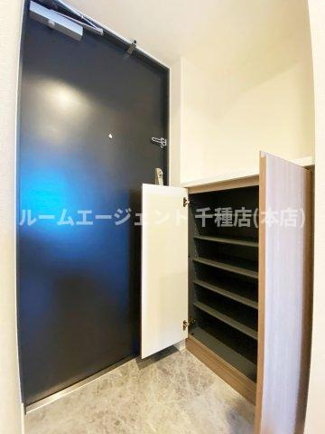 S-RESIDENCE茶屋ヶ坂の玄関