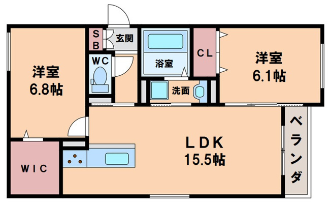 【間取り】 | La Suite上町台