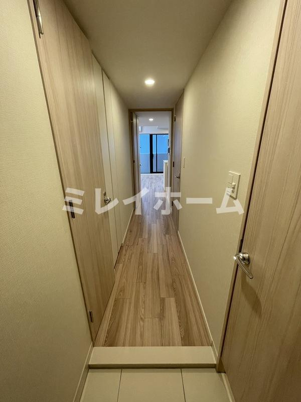 ベルファース大森山王の玄関