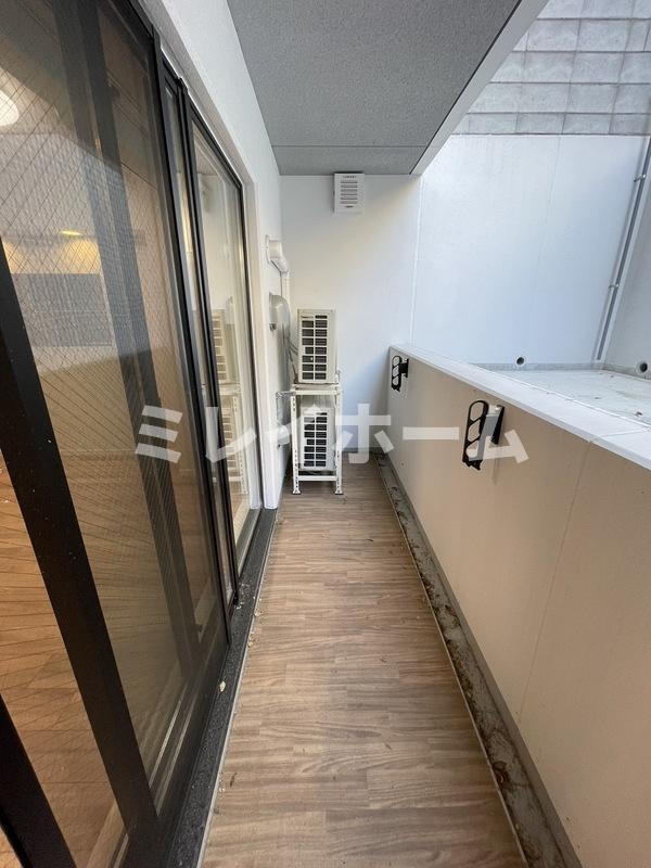 ベルファース大森山王のバルコニー