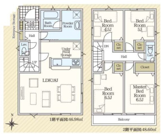  | 【名古屋市守山区吉根3丁目119新築戸建1号棟】✨️仲介手数料無料✨️吉根小学校・吉根中学校