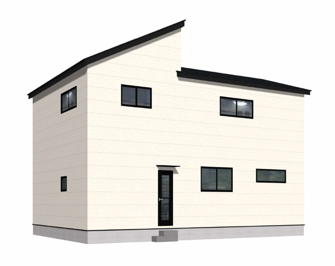 【外観パース】 | 直方市大字感田14期2号棟 | 外観パースです