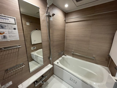 【浴室】 | エクセレンス荒江 | 浴室乾燥機付き！部屋干し特有のにおいやカビを防げます☆