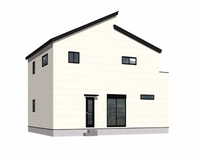 【外観パース】 | 北九州市八幡西区若葉1丁目1期1号棟 | 外観パースです