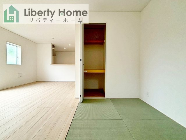 つくばみらい市小絹第4　新築戸建　4号棟の収納