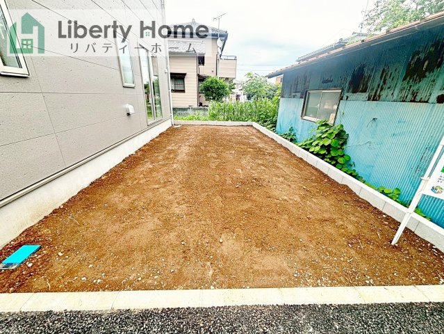 つくばみらい市小絹第4　新築戸建　4号棟の庭