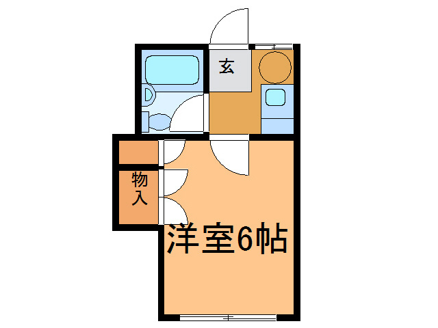 メゾンドウエムラA・Bの間取り
