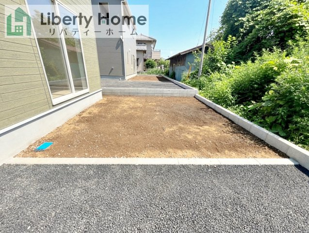 つくばみらい市小絹第4　新築戸建　5号棟の庭