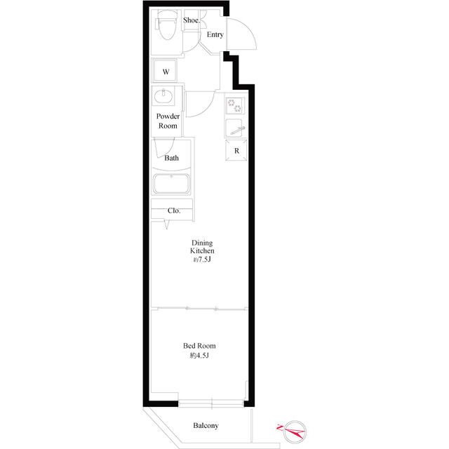 ＡＺＥＳＴ　志村三丁目Ⅱの間取り