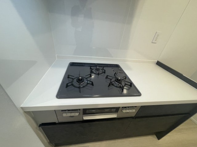 【その他】 | レジデンス高宮 | 3口コンロなので効率よく料理できます☆