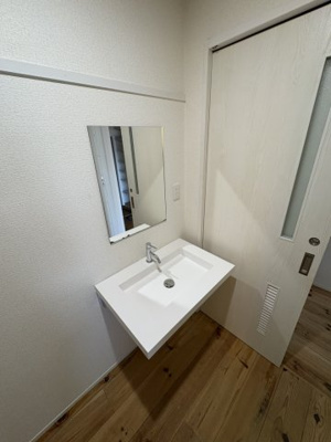 【独立洗面台】 | ニュー千早団地二棟 | 独立洗面化粧台付き