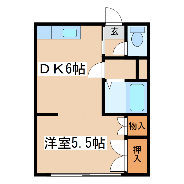 ＩＧＡ旭９２４の間取り