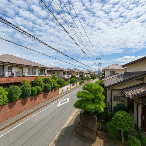 千葉市美浜区磯辺一丁目　新築分譲住宅１号棟