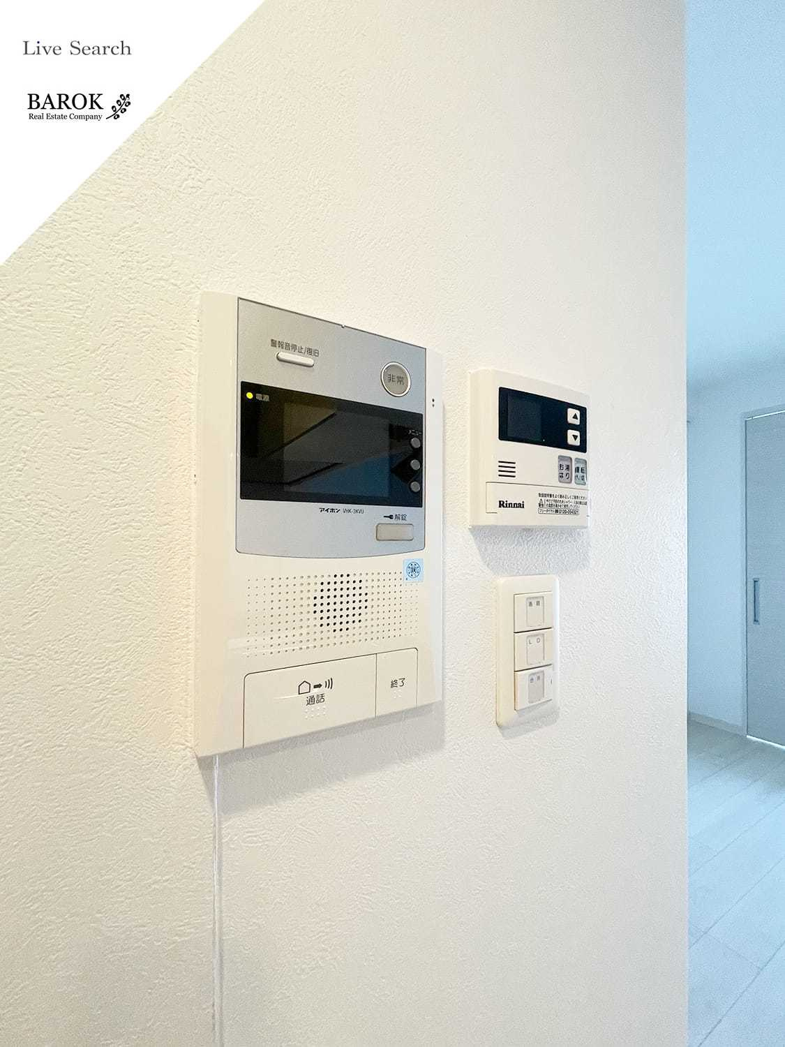 福岡市博多区千代２丁目の賃貸マンションのセキュリティ