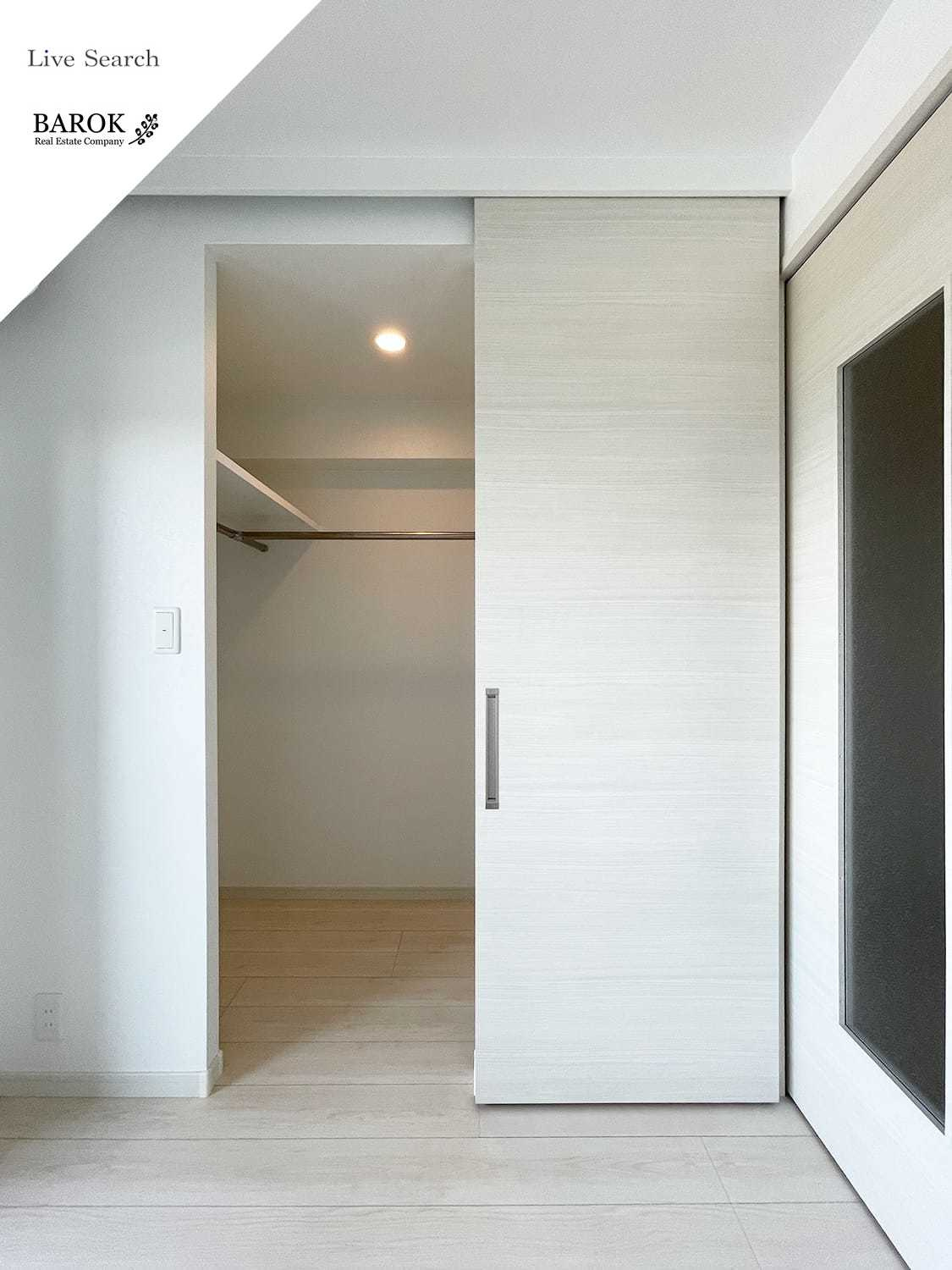 福岡市博多区千代２丁目の賃貸マンションの収納