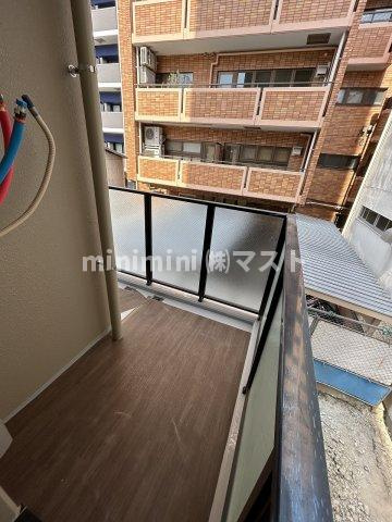 アクアプレイス江戸堀のバルコニー