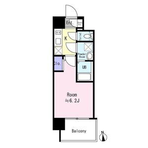 エスリード大阪城EASTの間取り
