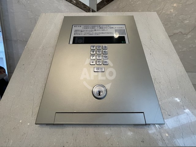 ファインブルーム靱公園のセキュリティ|ファインブルーム靭公園　モニター付きオートロック