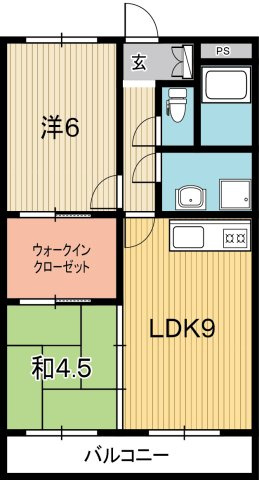 リーヴァかもべの間取り