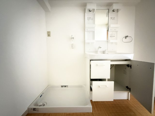 リーヴァかもべの独立洗面台