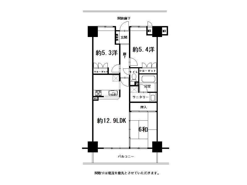 アルファステイツ梅ノ辻の間取り