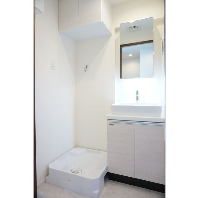 ウェルスクエア等々力の洗面所