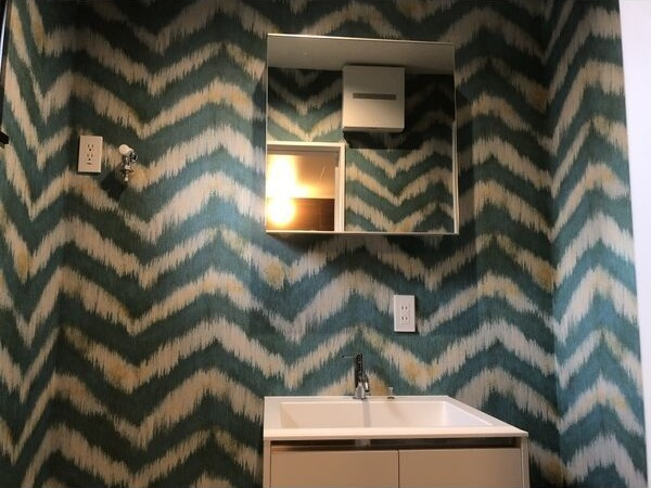 La　Veriteノムラ大喜新町(ラヴェリテノムラ)の洗面所