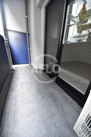 S-RESIDENCE西長堀のバルコニー