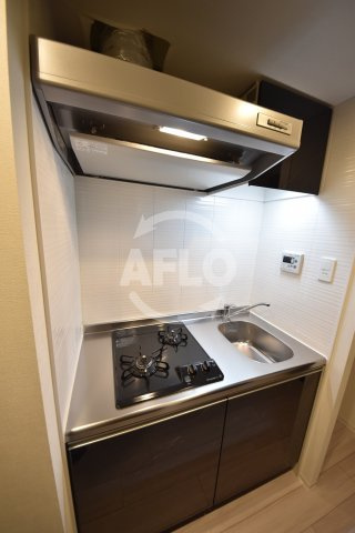 S-RESIDENCE西長堀のキッチン|S-RESIDENCE西長堀　二口ガスキッチン