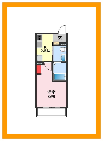 ラフィネの間取り