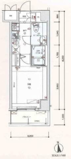 【間取り】 | ＧＥＮＯＶＩＡ板橋本町ｇｒｅｅｎ　ｗａｌｌ |  