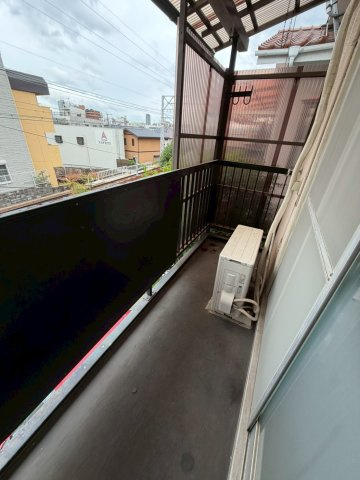 井上ハイツのバルコニー