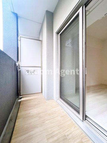 エスリード上前津エアスタのバルコニー