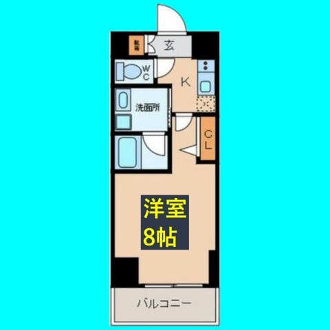 エスリード上前津エアスタの間取り