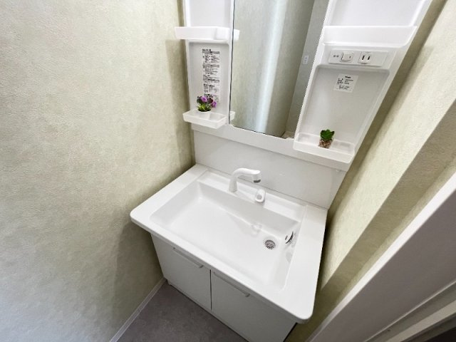 KSマンションの洗面所