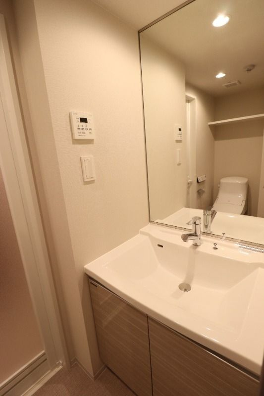 ジェノヴィア学芸大学の独立洗面台