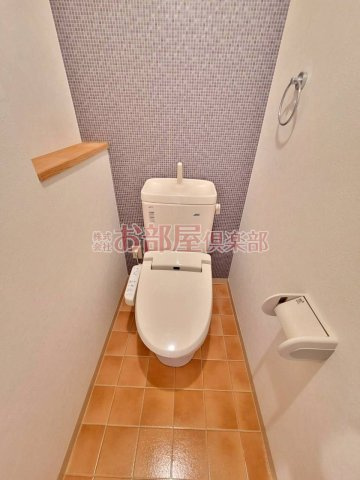 ルネス荒木五番館のトイレ|落ち着いたトイレです