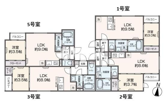 リトカの間取り