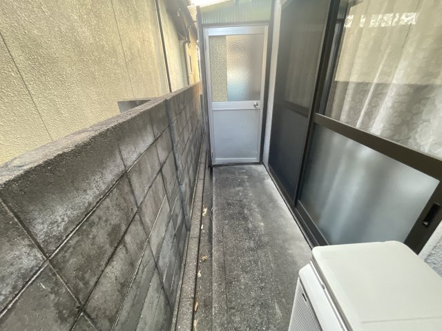 御立東戸建のバルコニー