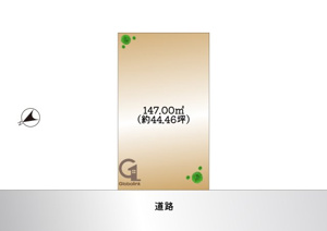 【土地図】 | ご自宅から現地まで、当社スタッフがお車にて、「お迎え・お送り」をしております。ぜひお気軽にお問い合わせくださいませ♪