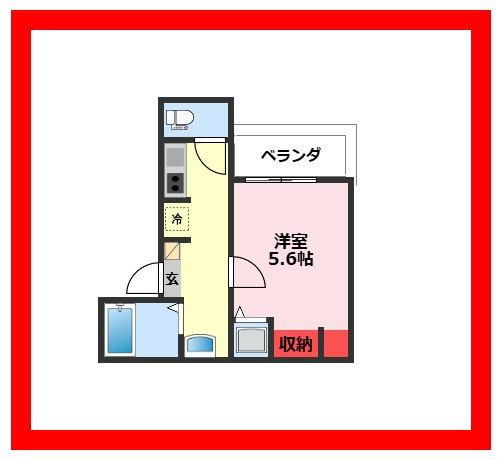 ラフィネの間取り