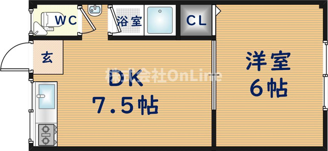 【間取り】 | タイガースマンション