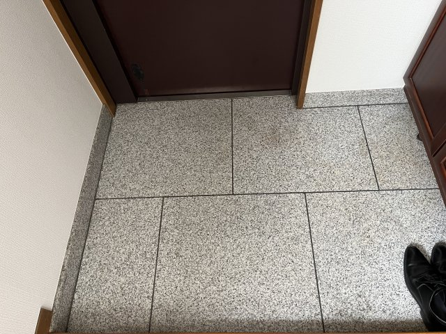 カーサ・ヴェルデの玄関