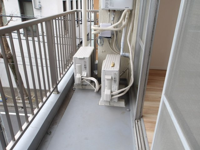 荻窪グリーンパークのバルコニー