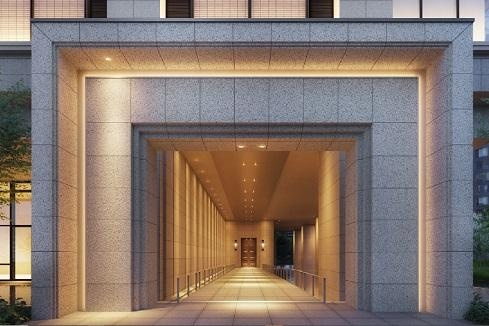 グラングリーン大阪 THE NORTH RESIDENCEのエントランス