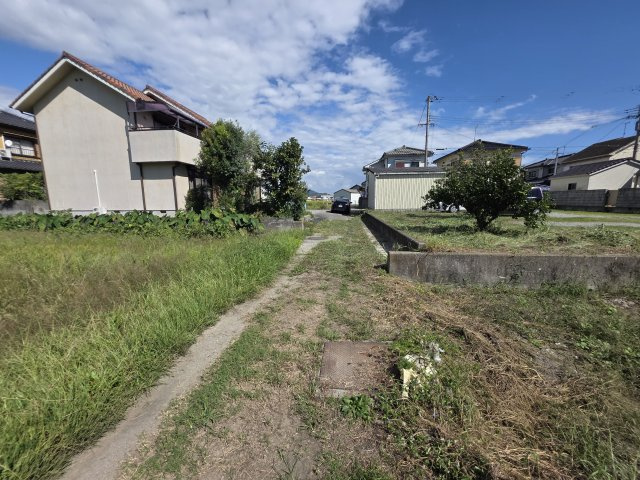 姫路市余部区上川原売土地の前面道路含む現地写真