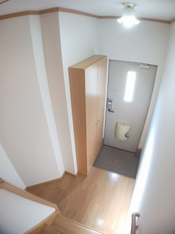 ブリーゼＡの玄関