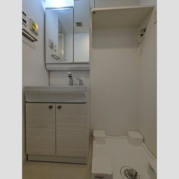 エスリード大阪城EASTの洗面所