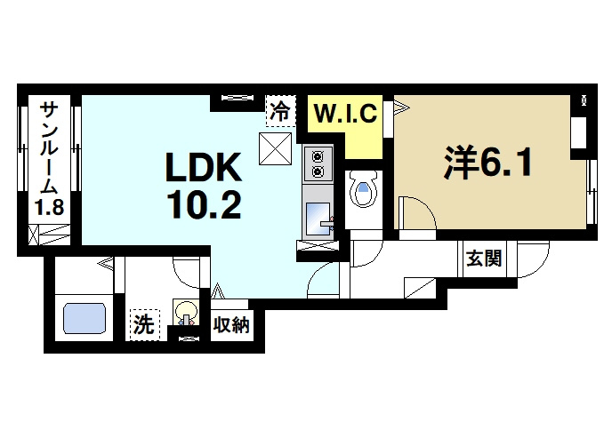 カーサ　セレノの間取り